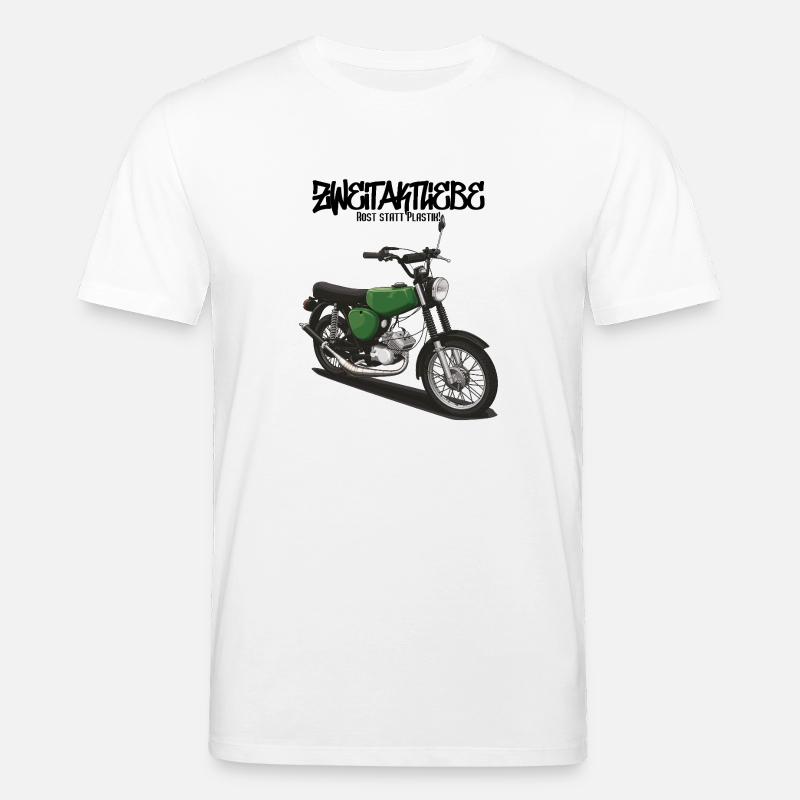 S51 (vert billard) // Illustration - T-shirt bio CREATOR Stanley/Stella Unisexe - blanc