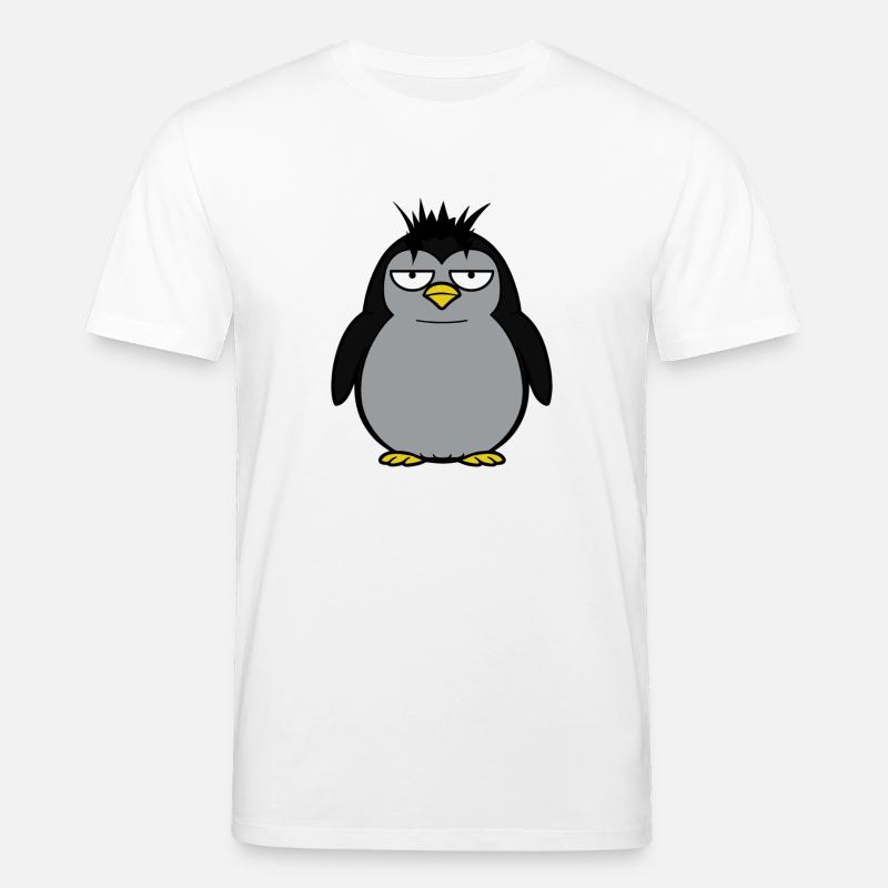 Pingwin xxl - Stanley/Stella Unisex Bio-T-Shirt CREATOR  - Weiß