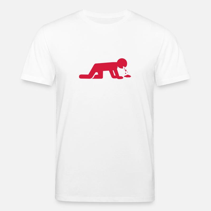 Alcool - T-shirt bio CREATOR Stanley/Stella Unisexe - blanc