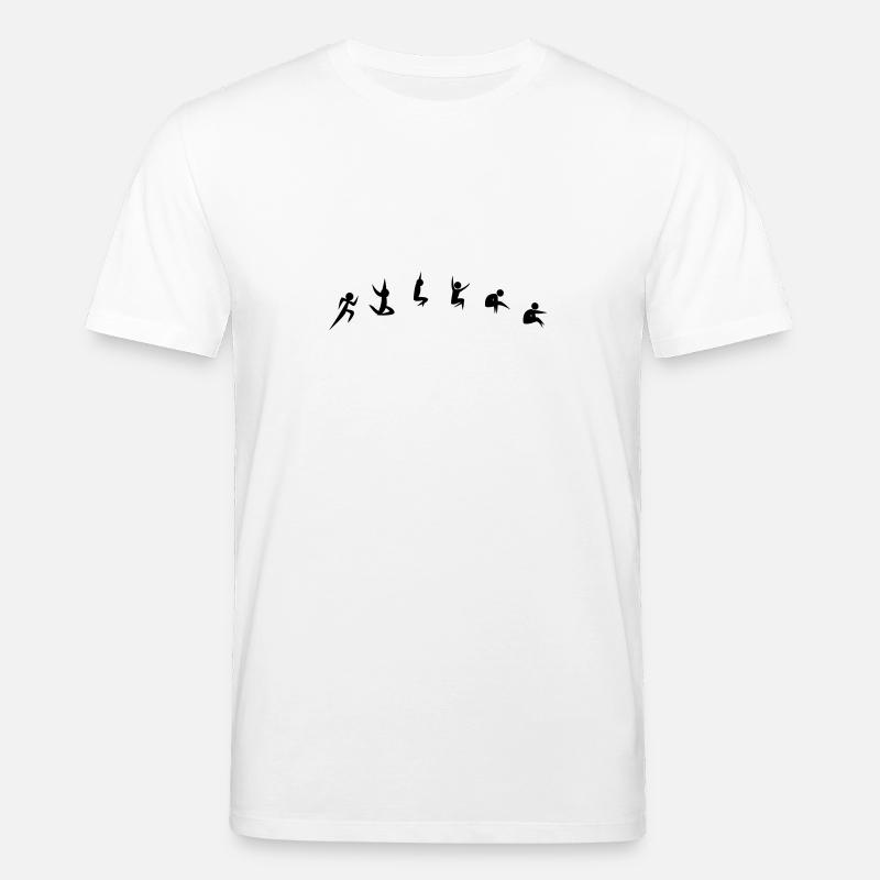 Weitsprung - Stanley/Stella Unisex Bio-T-Shirt CREATOR  - Weiß
