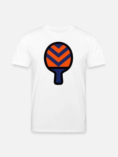 Tischtennisschläger Tischtennis Verein Sport - Stanley/Stella Unisex Bio-T-Shirt CREATOR  - Weiß