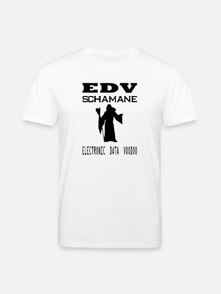 edv - schamane - electronic data voodoo - Stanley/Stella Unisex Bio-T-Shirt CREATOR - Weiß