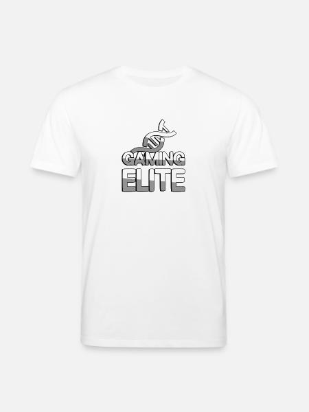GAMING ELITE + DNA - Gaming - Stanley/Stella CREATOR Unisex Organic T-Shirt - white