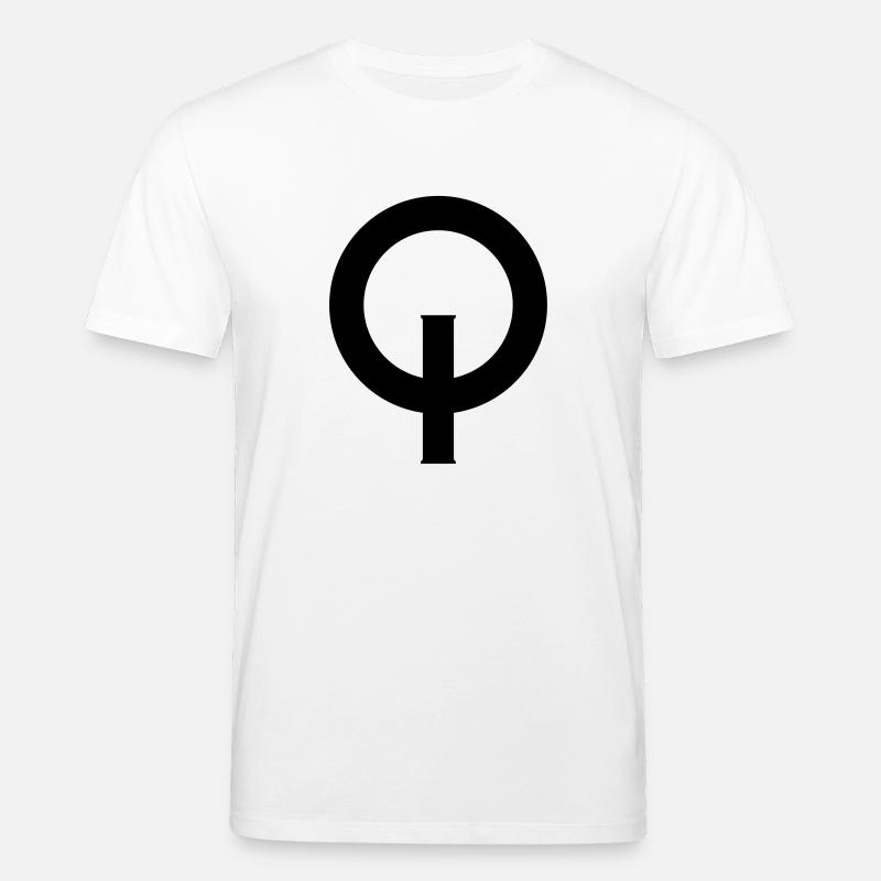 Optimist_Zeichen-svg - T-shirt bio CREATOR Stanley/Stella Unisexe - blanc
