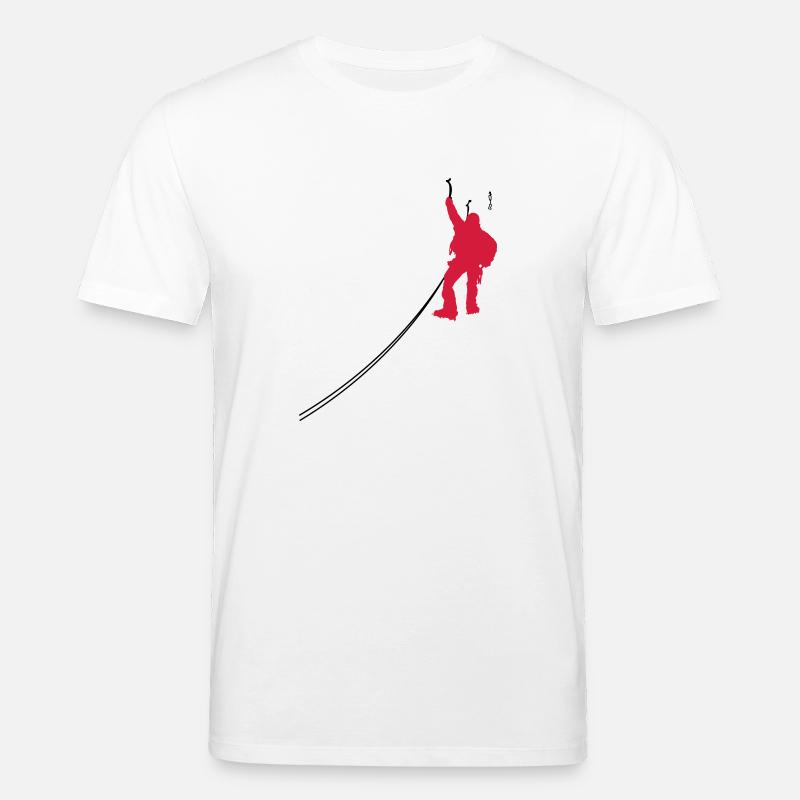 Bergsteiger Climbing Shir - Stanley/Stella Unisex Bio-T-Shirt CREATOR  - Weiß