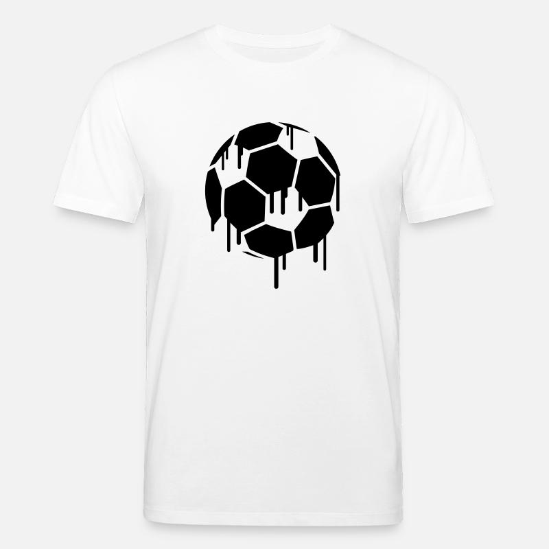 Soccer Graffiti - Stanley/Stella Unisex Bio-T-Shirt CREATOR  - Weiß