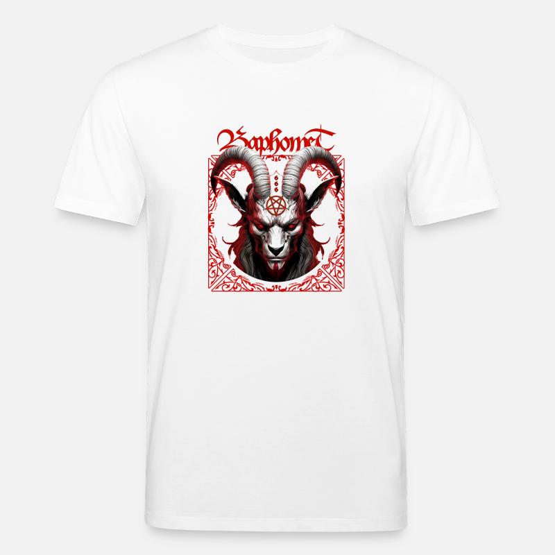 Baphomet - Stanley/Stella Unisex Bio-T-Shirt CREATOR  - Weiß