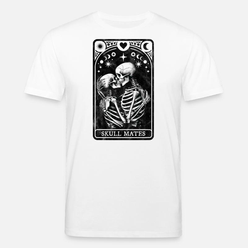Schädel Mates Tarot - Stanley/Stella Unisex Bio-T-Shirt CREATOR  - Weiß