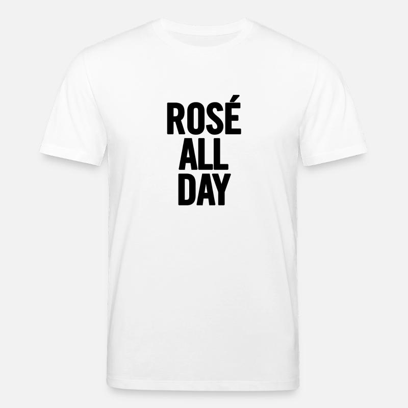 All Day Black Rose - Stanley/Stella Unisex Bio-T-Shirt CREATOR  - Weiß