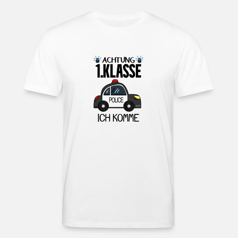 Einschulung Erste Klasse Junge - Stanley/Stella Unisex Bio-T-Shirt CREATOR  - Weiß