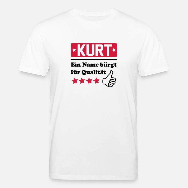 kurt - Stanley/Stella Unisex Bio-T-Shirt CREATOR  - Weiß