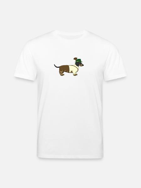Teckel Bavière - T-shirt bio CREATOR Stanley/Stella Unisexe - blanc