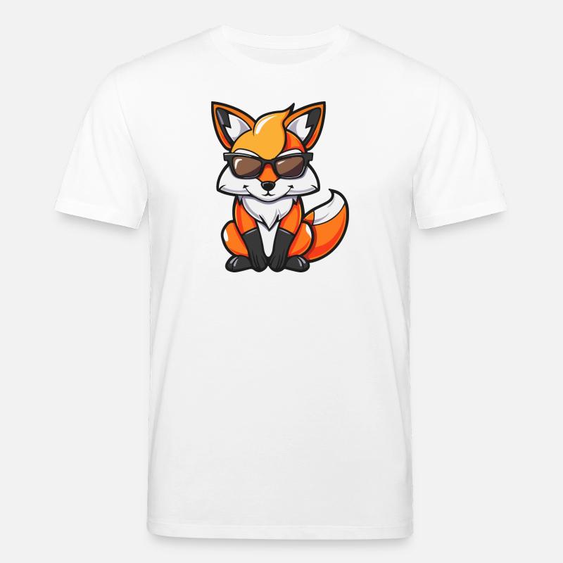 Bande dessinée Fox Cool - T-shirt bio CREATOR Stanley/Stella Unisexe - blanc