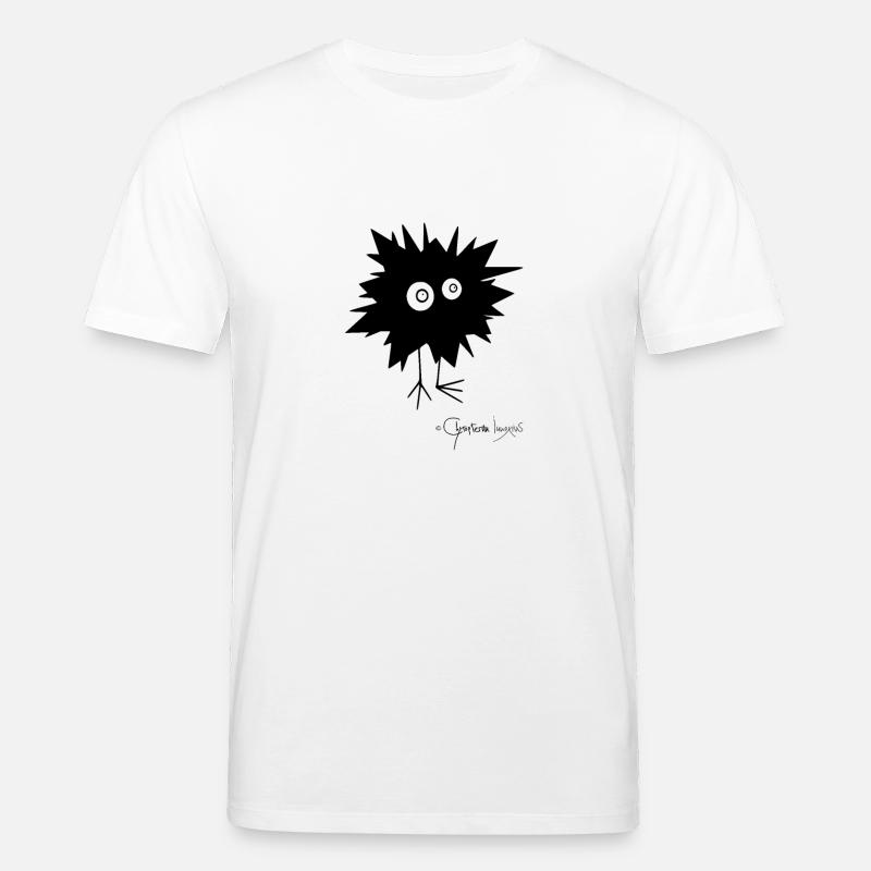 L'animal moelleux flashé © Chyropterum Innoxius - T-shirt bio CREATOR Stanley/Stella Unisexe - blanc