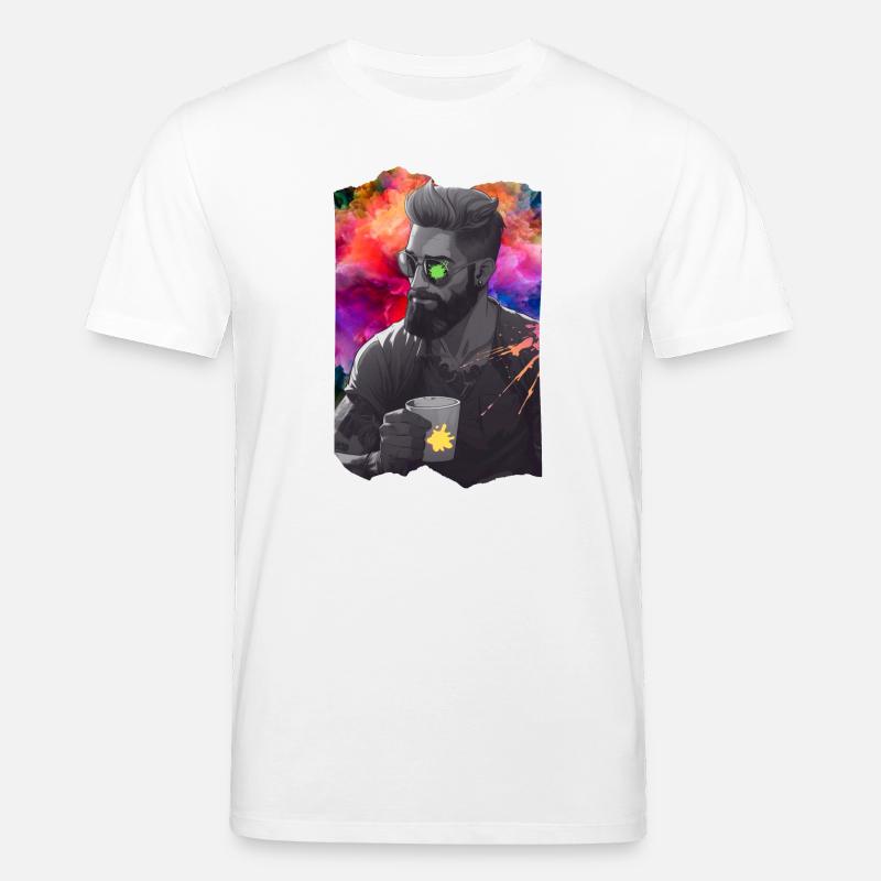 Sepia zwischen den Farben - Stanley/Stella Unisex Bio-T-Shirt CREATOR  - Weiß