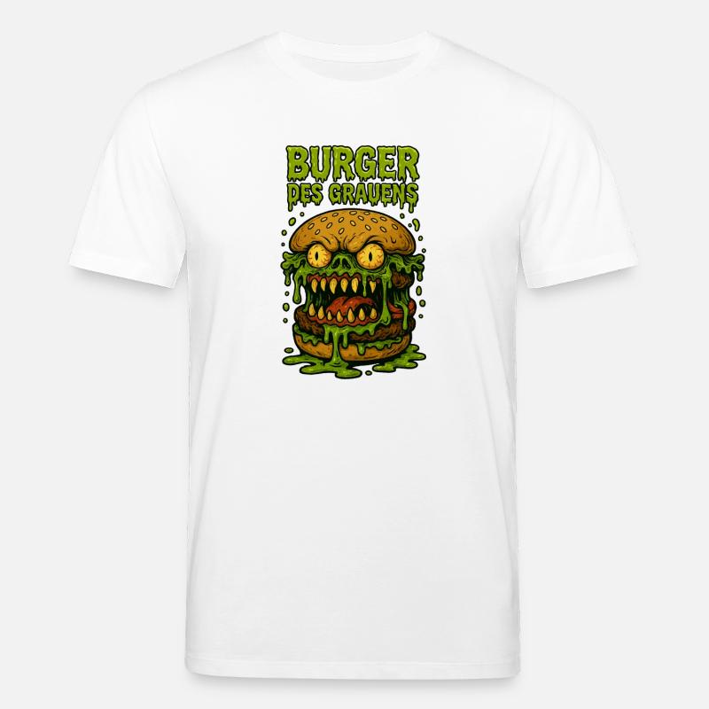 Burger des Grauens - Stanley/Stella Unisex Bio-T-Shirt CREATOR  - Weiß