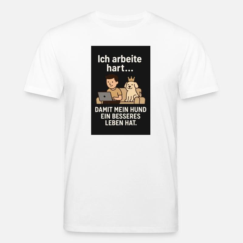 Lustige Sprüche - Stanley/Stella Unisex Bio-T-Shirt CREATOR  - Weiß