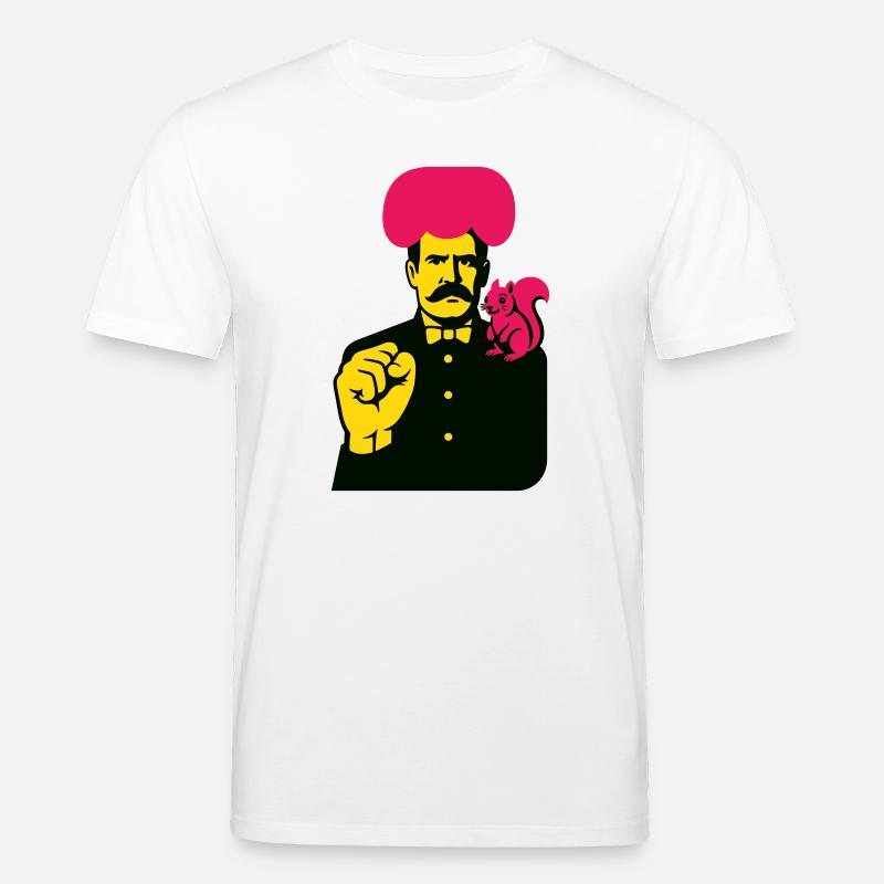 Strange Art Man - Stanley/Stella Unisex Bio-T-Shirt CREATOR  - Weiß