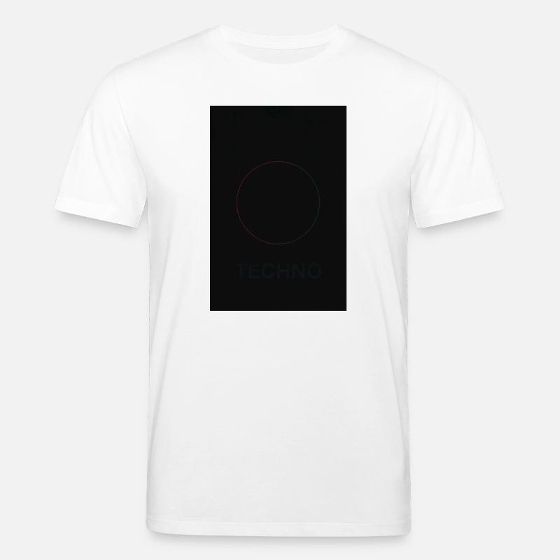 Techno im Neonlicht - Stanley/Stella Unisex Bio-T-Shirt CREATOR  - Weiß