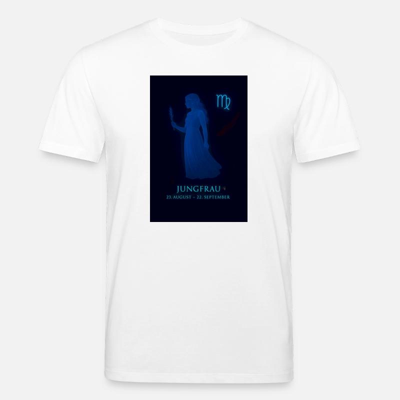Jungfrau Sternzeichen 23.08. – 22.09. - Stanley/Stella Unisex Bio-T-Shirt CREATOR  - Weiß