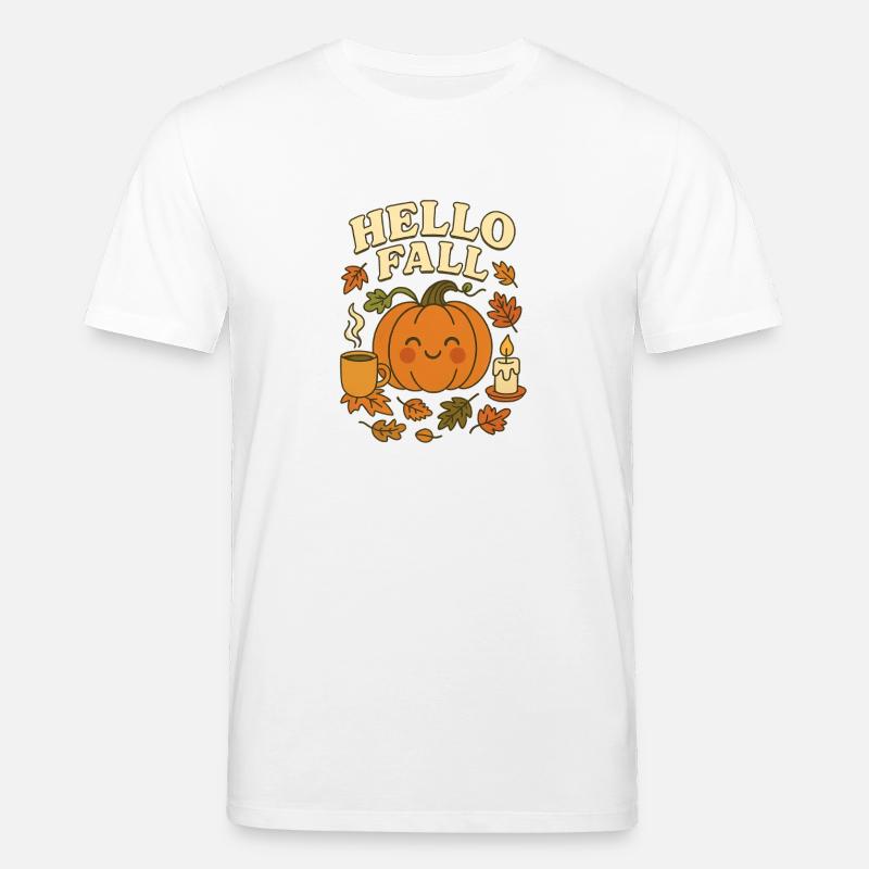Cute_hello_fall - Stanley/Stella Unisex Bio-T-Shirt CREATOR  - Weiß