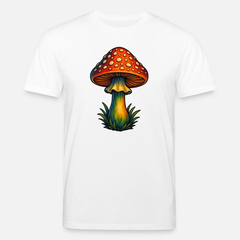 muchomor muchomor - Ekologiczna koszulka typu unisex Stanley/Stella CREATOR  - biały