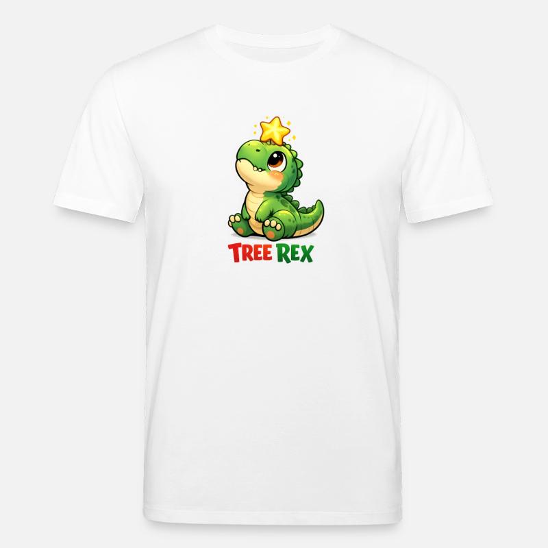 Tree Rex Dino T Rex - T-shirt bio CREATOR Stanley/Stella Unisexe - blanc