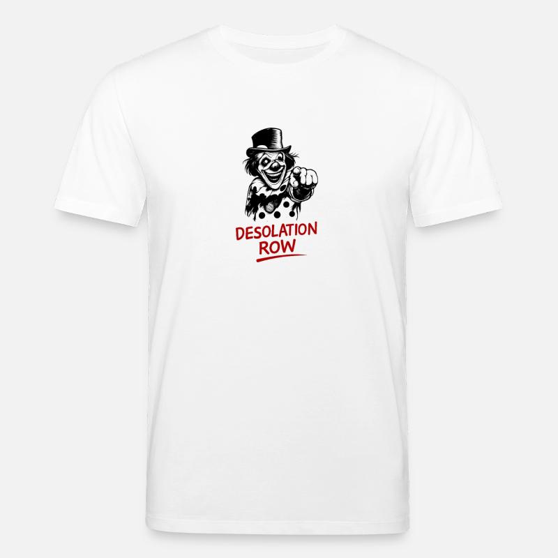 Desolate Clown Noir Artwork - Stanley/Stella Unisex Bio-T-Shirt CREATOR  - Weiß