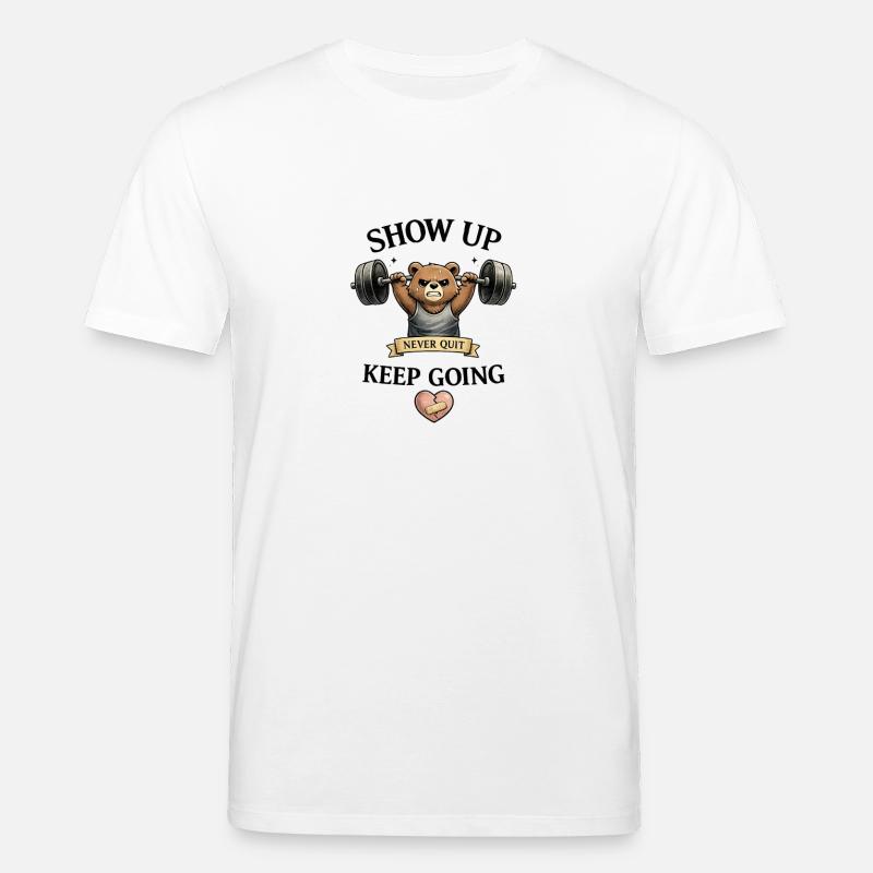 Keep Going - Stanley/Stella Unisex Bio-T-Shirt CREATOR  - Weiß