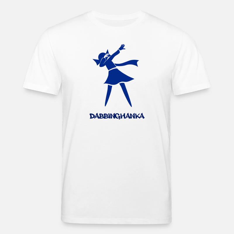DABBING HANKA - Stanley/Stella Unisex Bio-T-Shirt CREATOR  - Weiß
