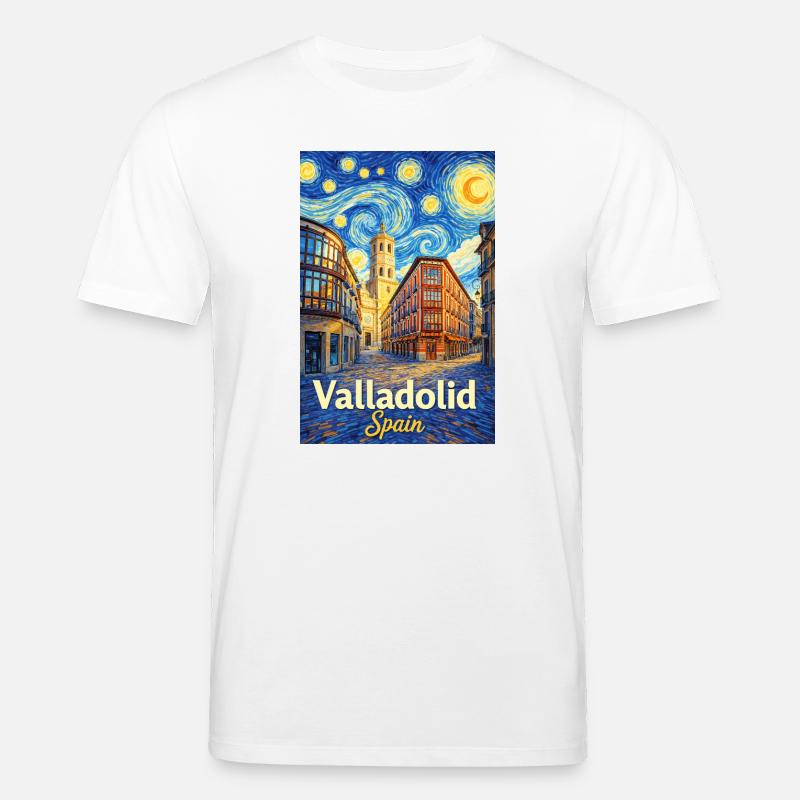 Valladolid Spain - Stanley/Stella Unisex Bio-T-Shirt CREATOR - Weiß