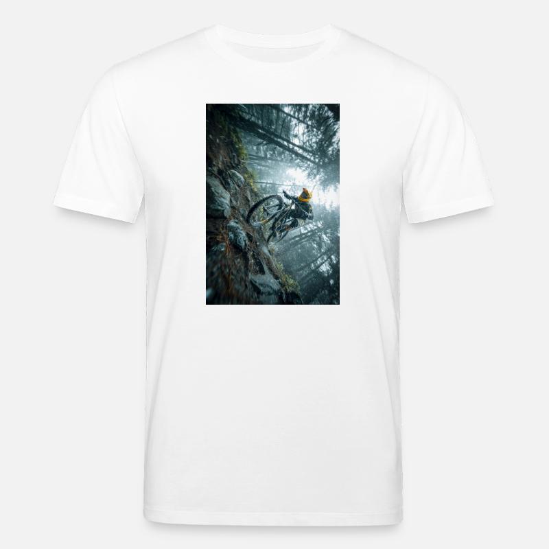Winterwald-MTB-Quest - Stanley/Stella Unisex Bio-T-Shirt CREATOR  - Weiß