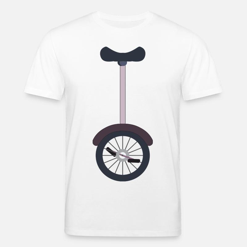 Einrad Einradfahrer - Stanley/Stella Unisex Bio-T-Shirt CREATOR - Weiß