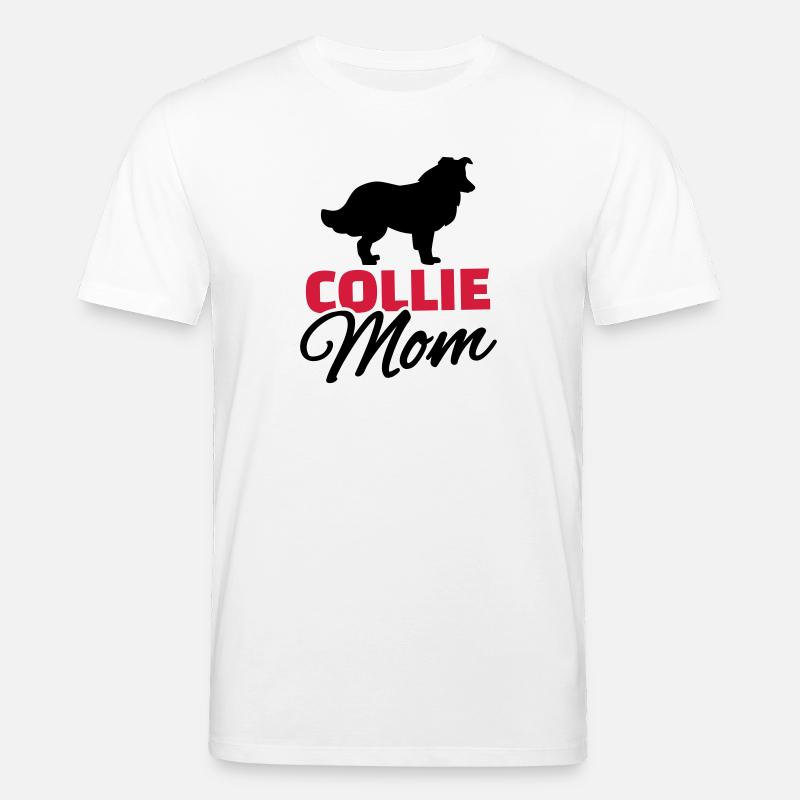 Collie - Stanley/Stella Unisex Bio-T-Shirt CREATOR  - Weiß