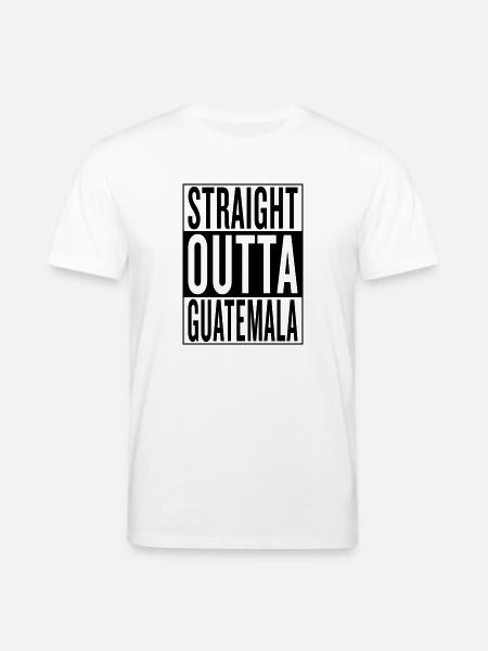 Guatemala - Stanley/Stella CREATOR Unisex Organic T-Shirt - white