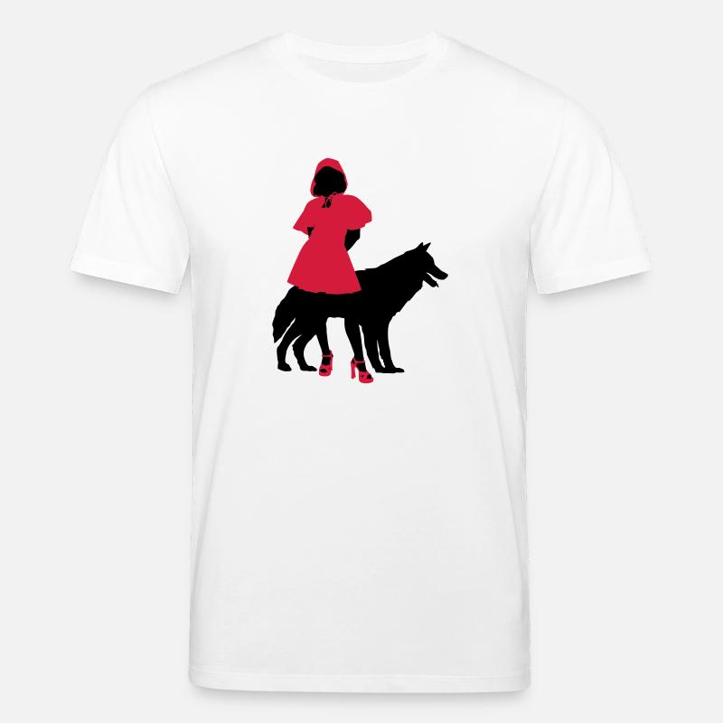 Rotkäppchen - Stanley/Stella Unisex Bio-T-Shirt CREATOR  - Weiß