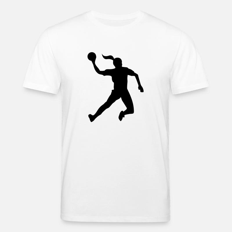 Handball female de - Stanley/Stella Unisex Bio-T-Shirt CREATOR  - Weiß