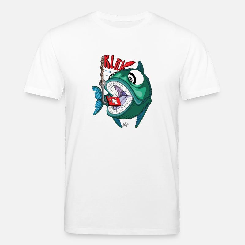 Klick Bait - Stanley/Stella Unisex Bio-T-Shirt CREATOR - Weiß