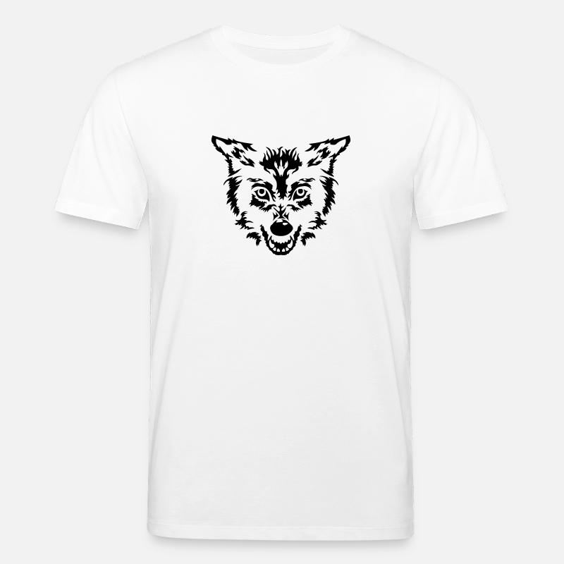 Wolf - Stanley/Stella Unisex Bio-T-Shirt CREATOR  - Weiß