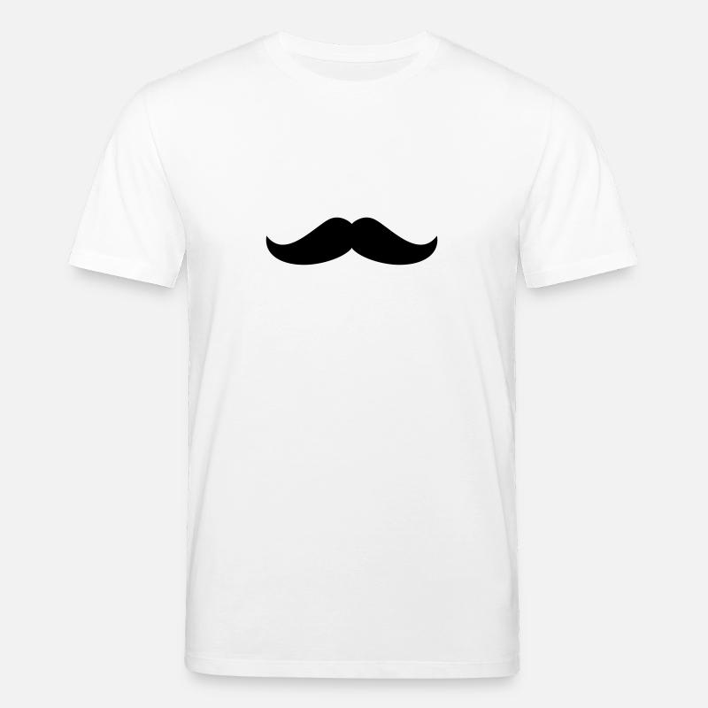 Mustache - Stanley/Stella Unisex Bio-T-Shirt CREATOR  - Weiß