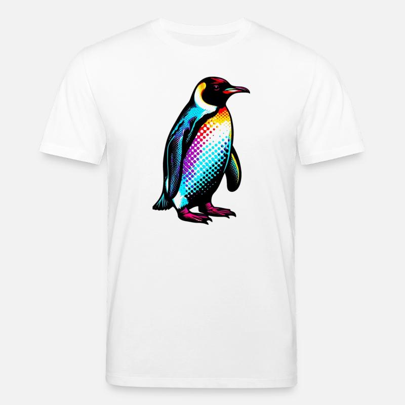 Pingouin - T-shirt bio CREATOR Stanley/Stella Unisexe - blanc