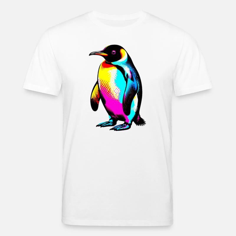 Pinguin - Stanley/Stella Unisex Bio-T-Shirt CREATOR - Weiß