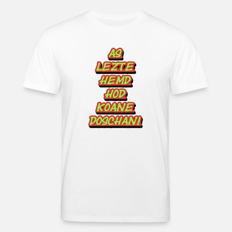 Neon Graffiti Stacking Texts - Stanley/Stella CREATOR Unisex Organic T-Shirt - white