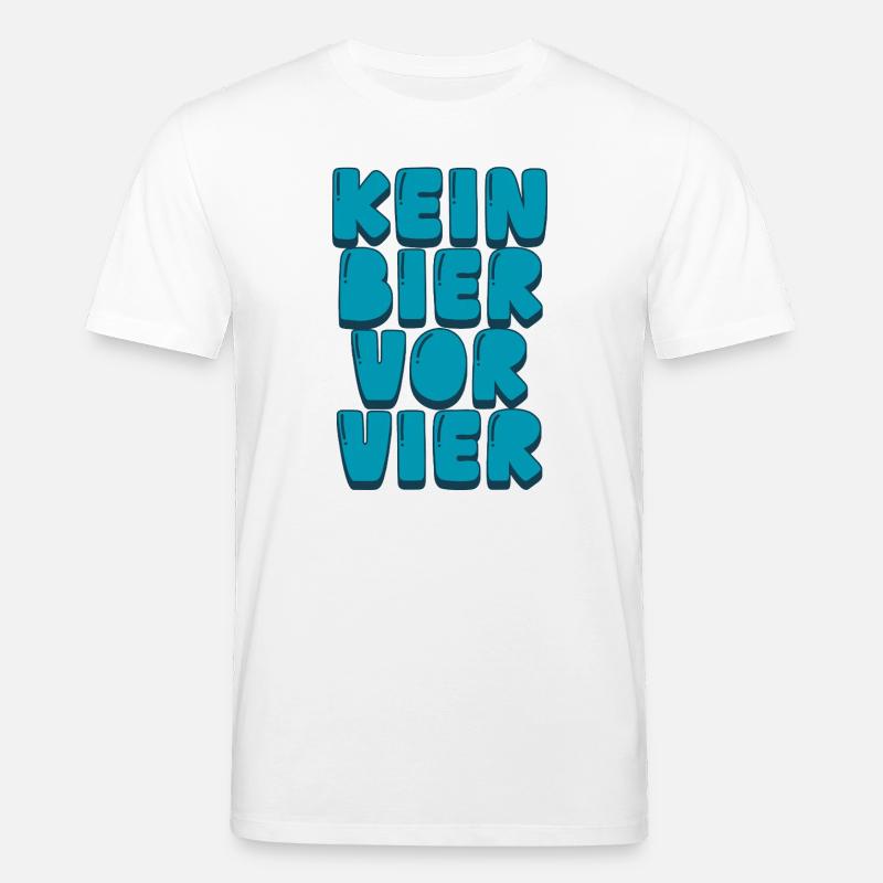 Kein Bier vor Vier - Stanley/Stella Unisex Bio-T-Shirt CREATOR  - Weiß
