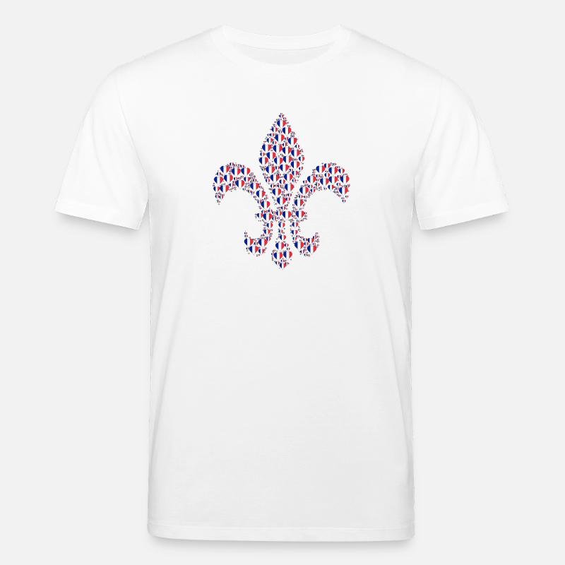 Fleur-de-Lys - Stanley/Stella Unisex Bio-T-Shirt CREATOR  - Weiß