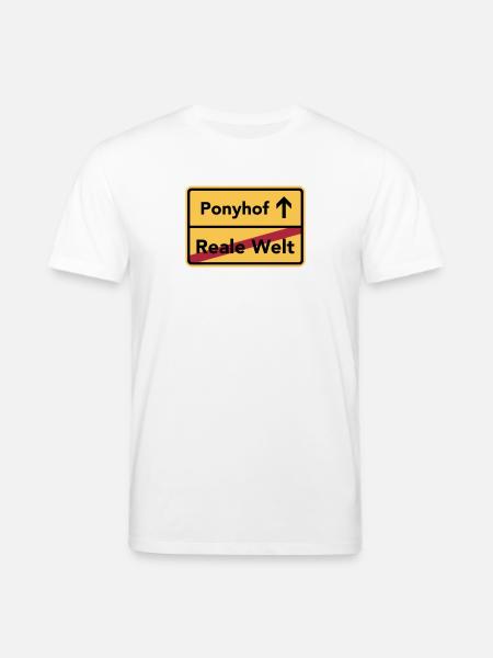 Ponyhof - Stanley/Stella Unisex Bio-T-Shirt CREATOR  - Weiß