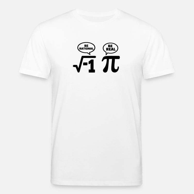 Mathe Nerd - Stanley/Stella Unisex Bio-T-Shirt CREATOR  - Weiß