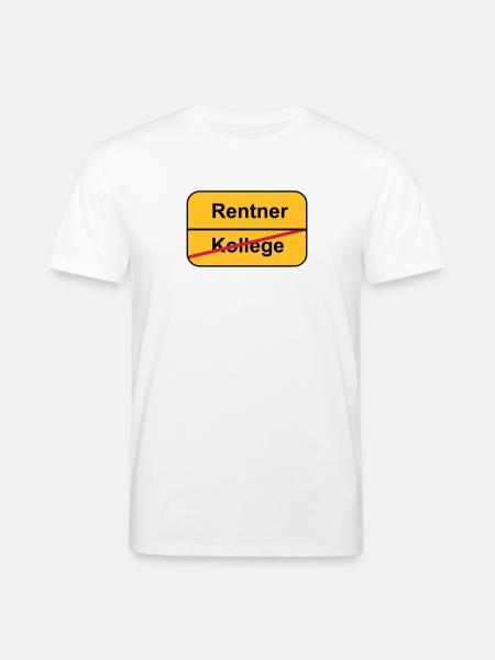 Pensionierung - Stanley/Stella Unisex Bio-T-Shirt CREATOR - Weiß