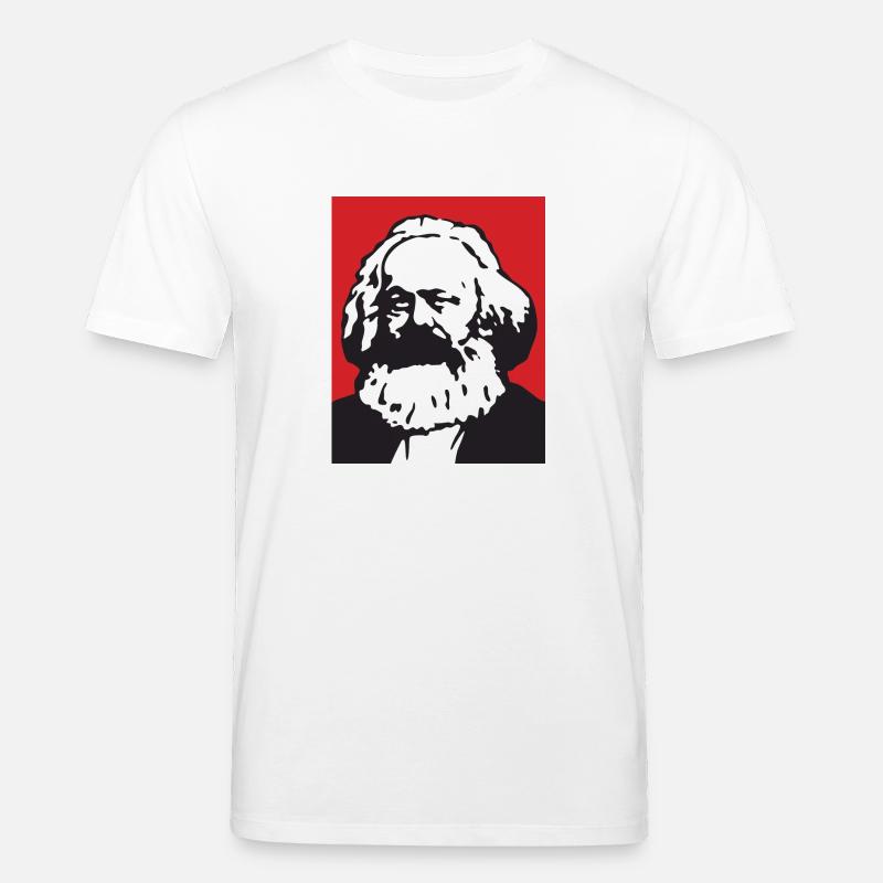 Karl Marx - Stanley/Stella Unisex Bio-T-Shirt CREATOR  - Weiß