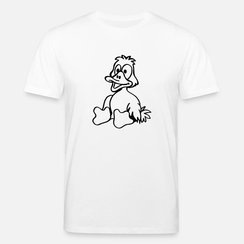 Entchen - Stanley/Stella Unisex Bio-T-Shirt CREATOR  - Weiß